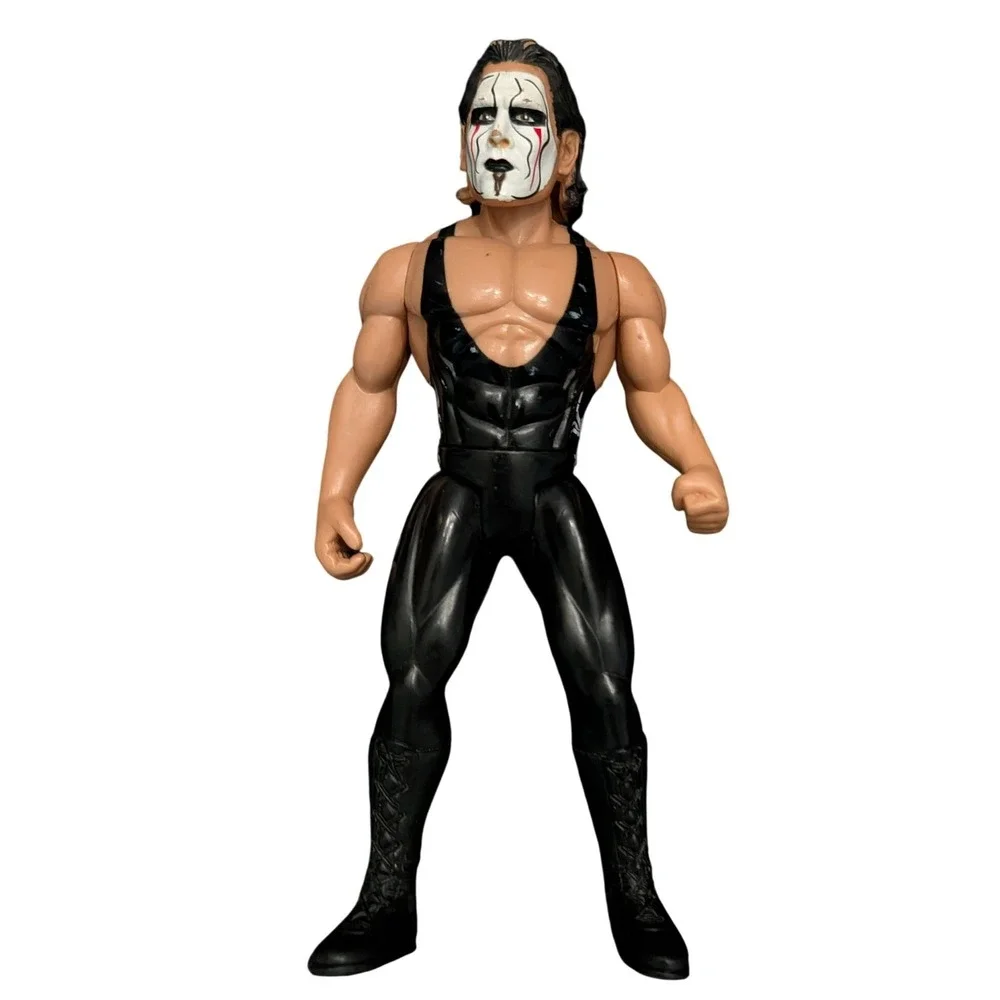 2010 TNA Entertainment Sting Action Figure Wrestling Impact Black Singlet Icon